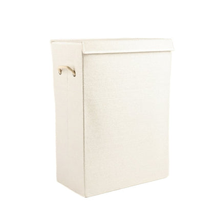 9" Off White Wicker Single Door Linen Cabinet HomeRoots
