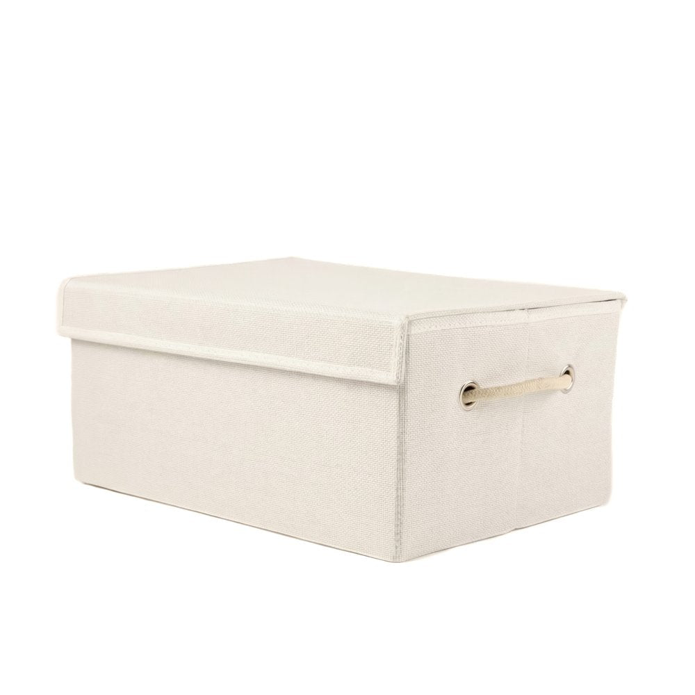 10" Off White Wicker Single Door Linen Cabinet HomeRoots