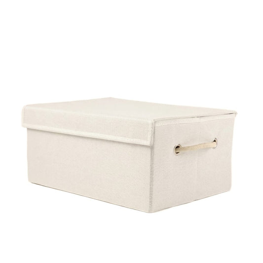 10" Off White Wicker Single Door Linen Cabinet