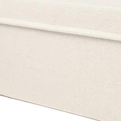10" Off White Wicker Single Door Linen Cabinet HomeRoots