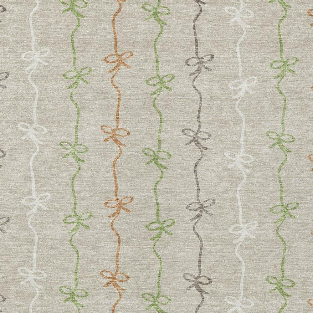 8' X 10' Beige And Gray Southwestern Washable Indoor Outdoor Area Rug HomeRoots