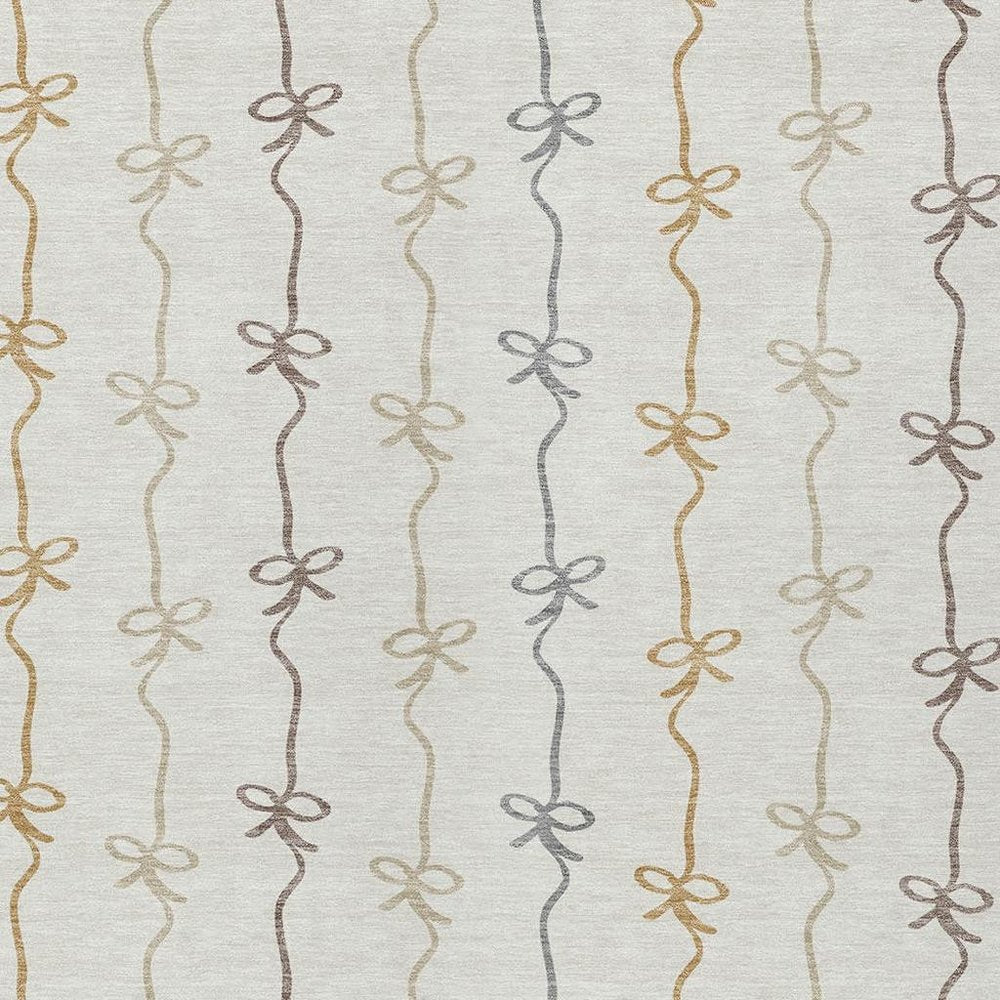 3' X 5' Ivory And Gray Southwestern Washable Indoor Outdoor Area Rug HomeRoots