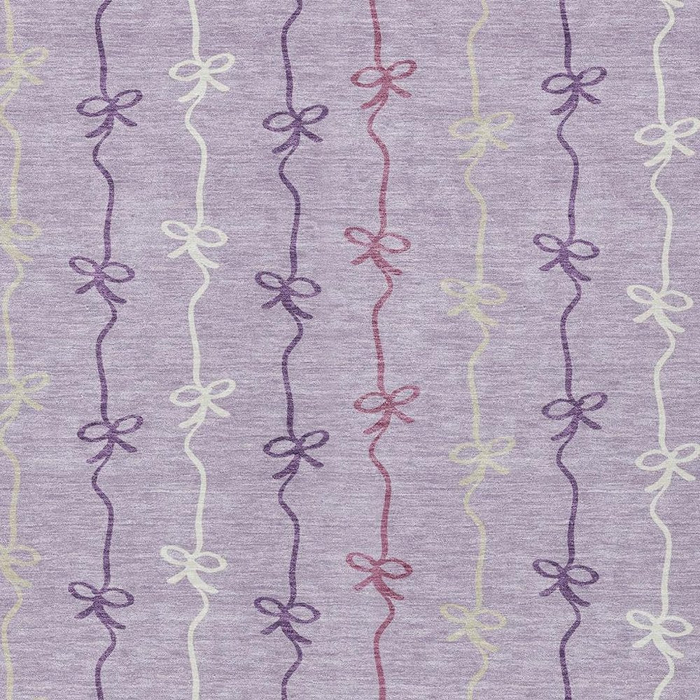 3' X 5' Lavender And Mauve Southwestern Washable Indoor Outdoor Area Rug HomeRoots