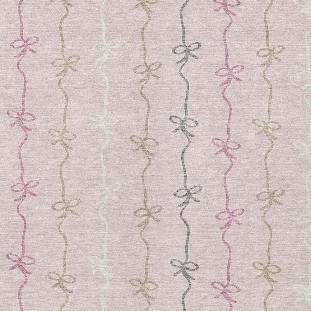 10' X 14' Pink And Gray Southwestern Washable Indoor Outdoor Area Rug HomeRoots