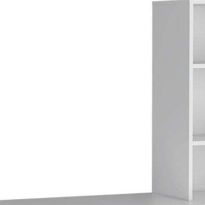 39" Black Wood Pedestal Computer Desk