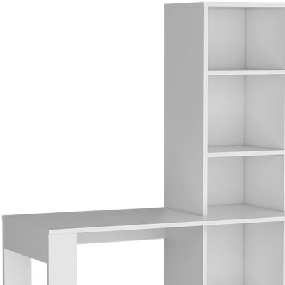 39" Black Wood Pedestal Computer Desk