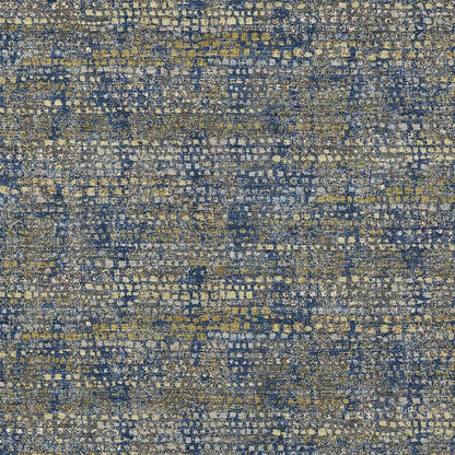 10' X 14' Navy Blue And Blue Abstract Washable Indoor Outdoor Area Rug HomeRoots