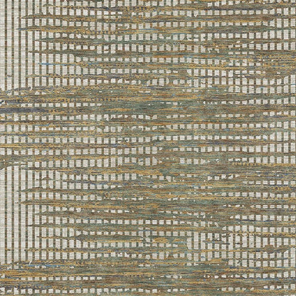 3' X 5' Beige And Brown Abstract Washable Indoor Outdoor Area Rug HomeRoots