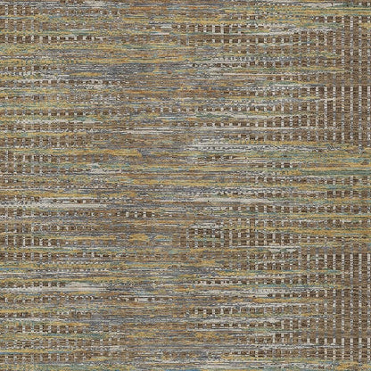 3' X 5' Brown And Taupe Abstract Washable Indoor Outdoor Area Rug HomeRoots