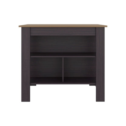 28" Brown Wood Kitchen Island HomeRoots