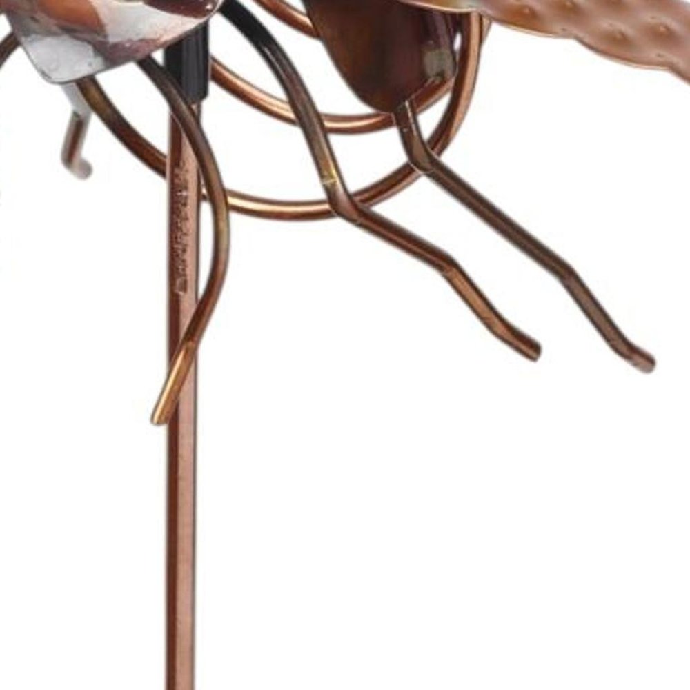 3" Copper Insect Garden Stake — view 5