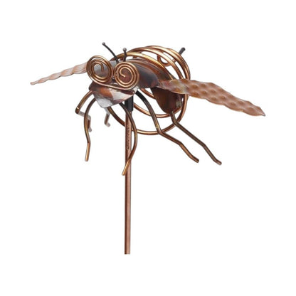 3" Copper Insect Garden Stake