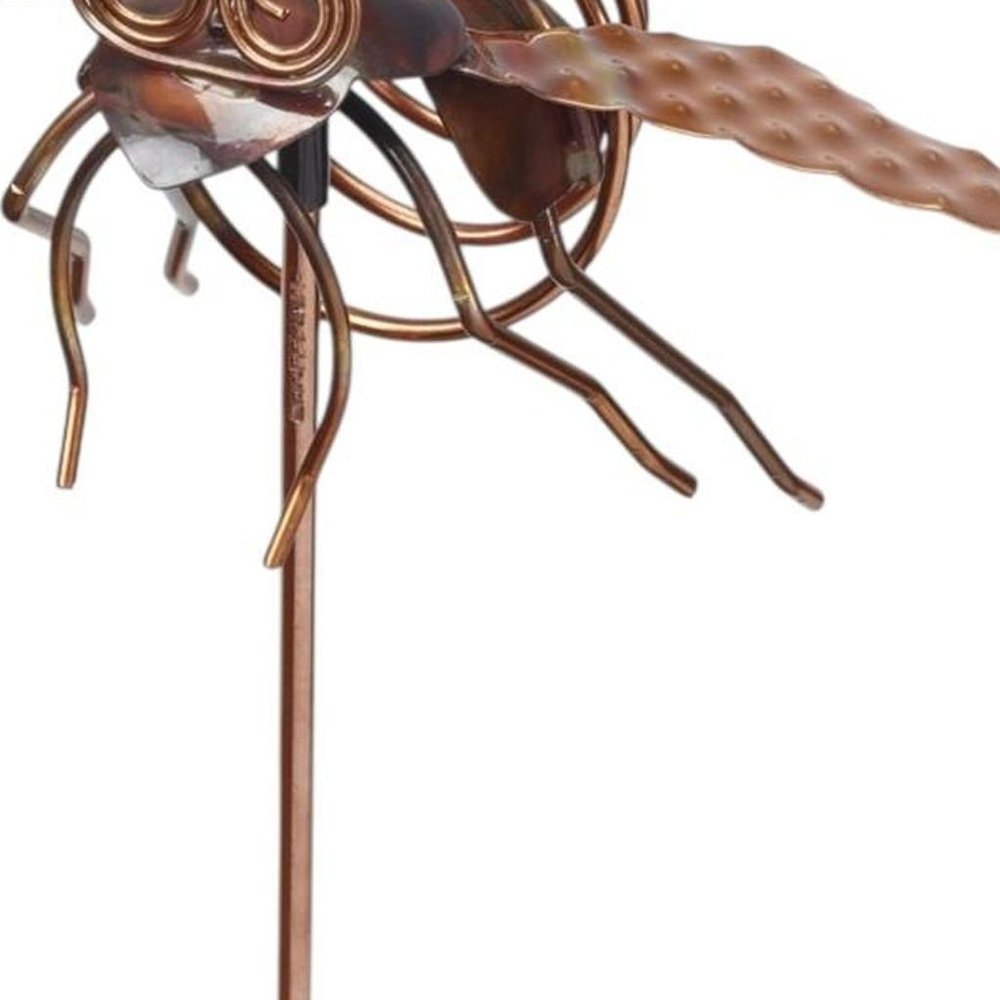 3" Copper Insect Garden Stake — view 11
