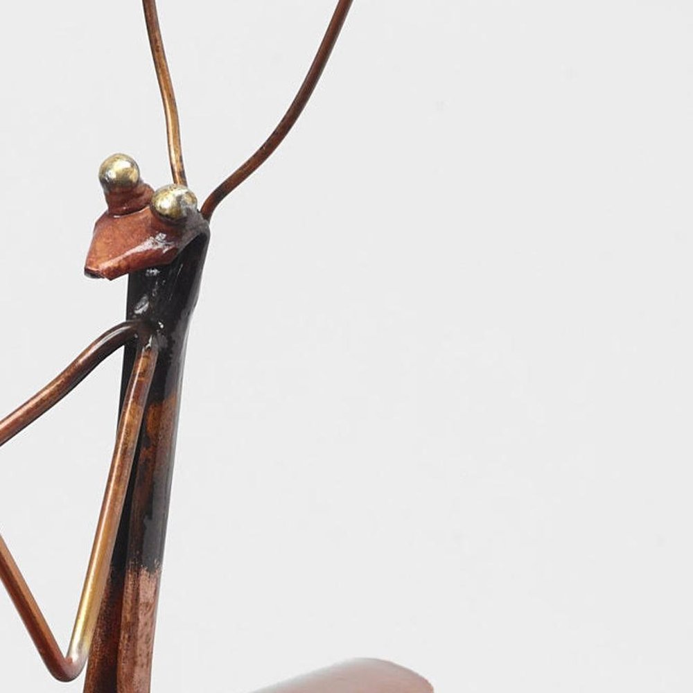 9" Copper Insect Garden Stake — view 3