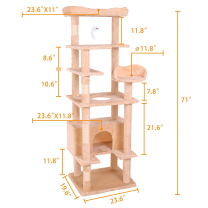 Cat Climbing Frame2 - FurniFindUSA