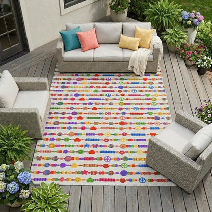 9' X 12' Ivory And Olive Green Geometric Washable Indoor Outdoor Area Rug HomeRoots