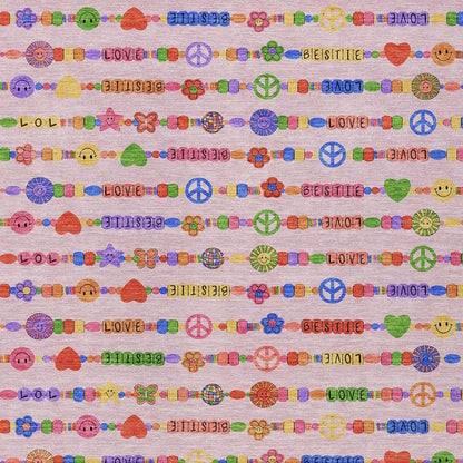 3' X 5' Pink And Fern Green Geometric Washable Indoor Outdoor Area Rug HomeRoots