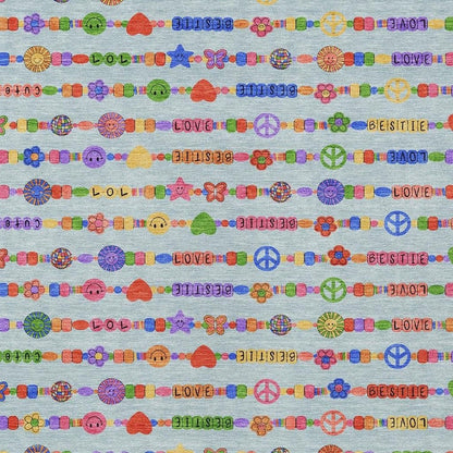 5' X 8' Sky Blue And Ivory Geometric Washable Indoor Outdoor Area Rug HomeRoots