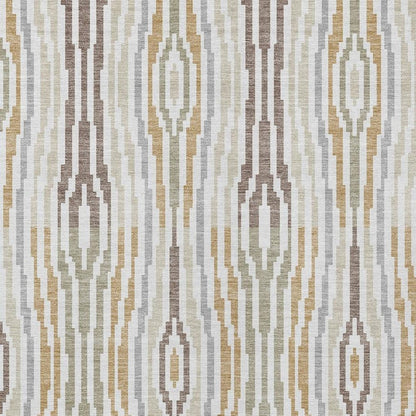 8' X 10' Ivory And Brown Abstract Washable Indoor Outdoor Area Rug HomeRoots