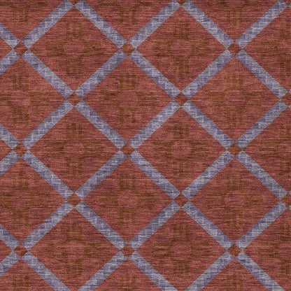8' X 10' Red And Green Geometric Washable Indoor Outdoor Area Rug HomeRoots