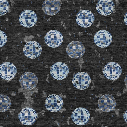 8' X 10' Black And Red Geometric Washable Indoor Outdoor Area Rug HomeRoots