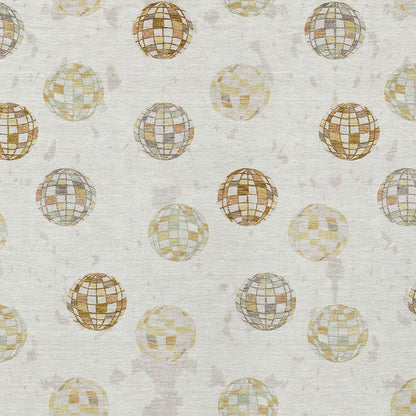 10' X 14' Ivory And Copper Geometric Washable Indoor Outdoor Area Rug HomeRoots