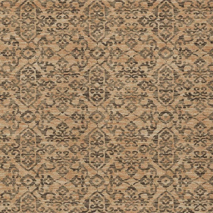 5' X 8' Copper And Green Oriental Washable Indoor Outdoor Area Rug HomeRoots
