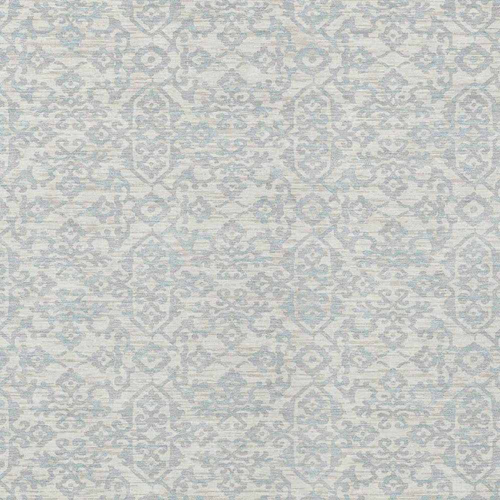 9' X 12' Ivory And Gray Oriental Washable Indoor Outdoor Area Rug HomeRoots