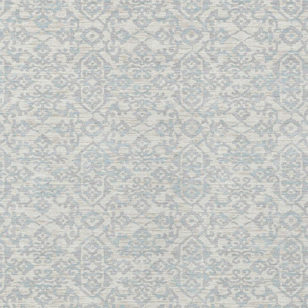 10' X 14' Ivory And Gray Oriental Washable Indoor Outdoor Area Rug HomeRoots