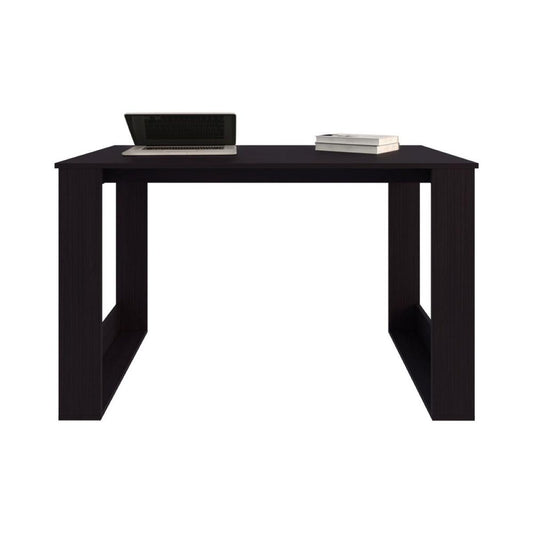 47" Black Wood Computer Desk