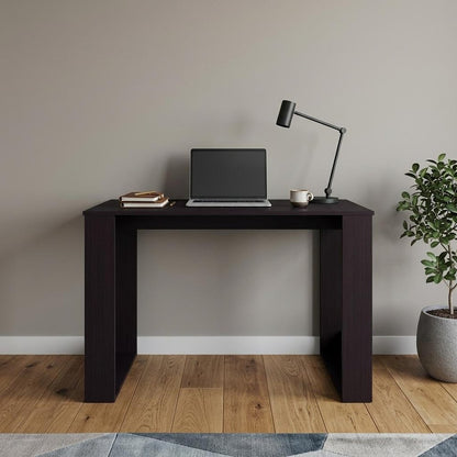 47" Black Wood Computer Desk