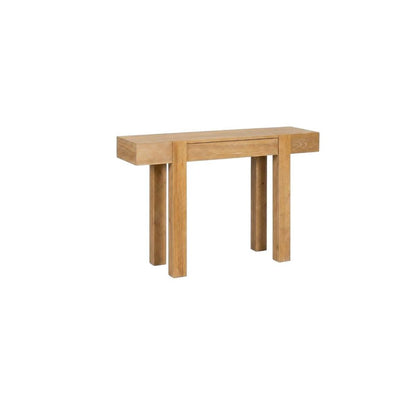 47" Black Wood Console Table With USB And Drawer HomeRoots