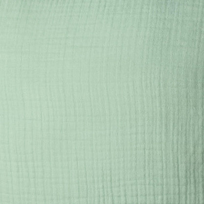 Set of Two 20" Light Green And Mint Green Cotton Throw Pillow Covers