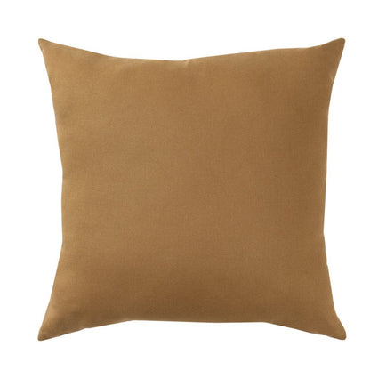 20" Almond And Beige Patchwork Cotton Throw Pillow Cover