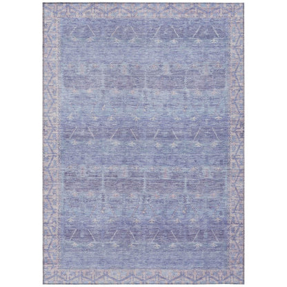 3' X 5' Lavender And Purple Tribal Washable Indoor Outdoor Area Rug HomeRoots