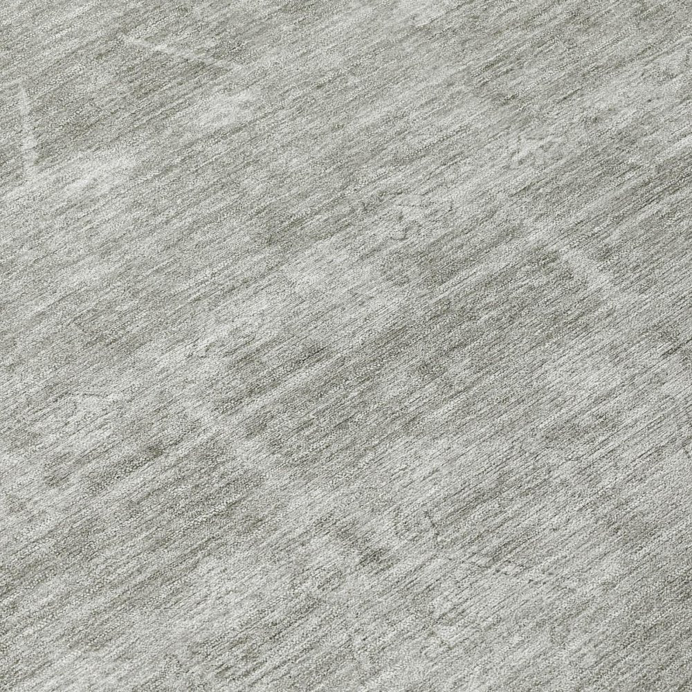 8' X 10' Taupe And Brown Tribal Washable Indoor Outdoor Area Rug HomeRoots