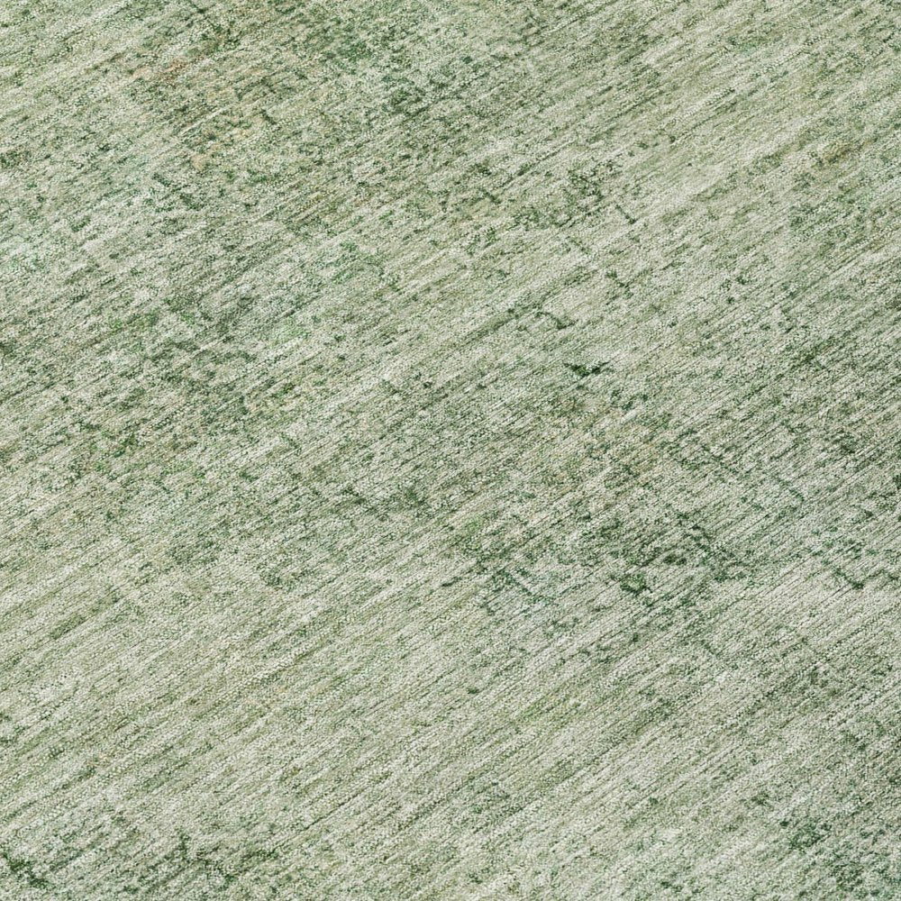 5' X 8' Green And Sage Oriental Washable Indoor Outdoor Area Rug HomeRoots