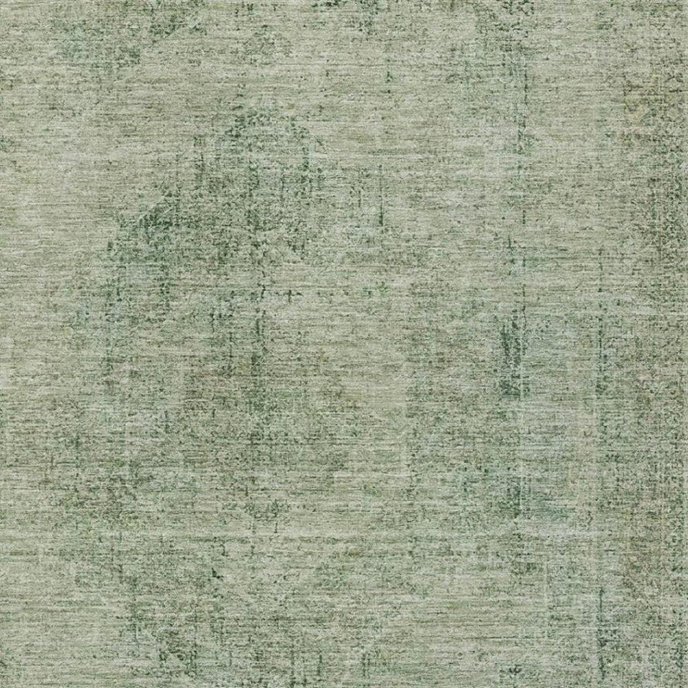10' X 14' Green And Sage Oriental Washable Indoor Outdoor Area Rug HomeRoots
