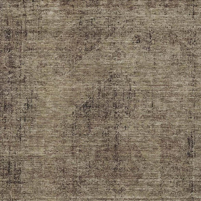 9' X 12' Brown And Taupe Oriental Washable Indoor Outdoor Area Rug HomeRoots