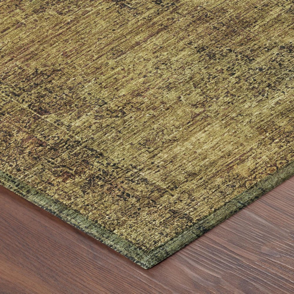 8' X 10' Rust And Orange Oriental Washable Indoor Outdoor Area Rug HomeRoots
