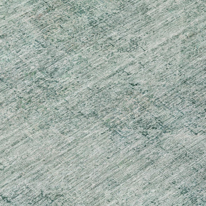 8' X 10' Blue And Ivory Oriental Washable Indoor Outdoor Area Rug HomeRoots