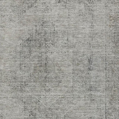 5' X 8' Silver And Gray Oriental Washable Indoor Outdoor Area Rug HomeRoots