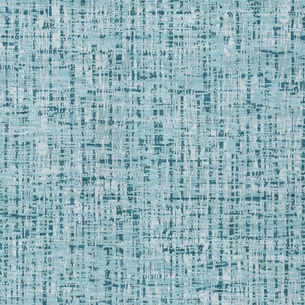 8' X 10' Aqua And Teal Blue Abstract Washable Indoor Outdoor Area Rug HomeRoots
