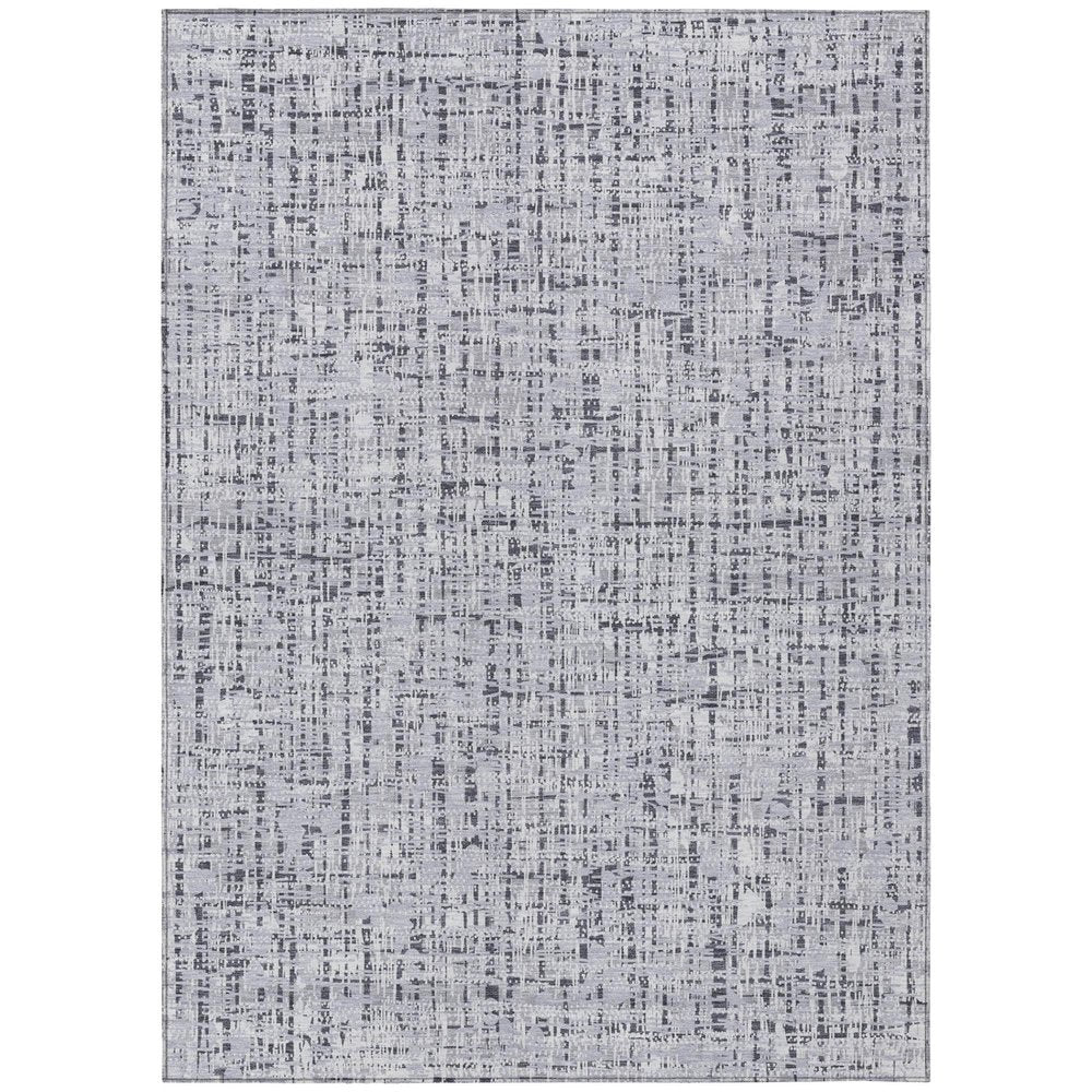 3' X 5' Ivory And Gray Abstract Washable Indoor Outdoor Area Rug HomeRoots