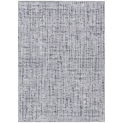 3' X 5' Ivory And Gray Abstract Washable Indoor Outdoor Area Rug HomeRoots
