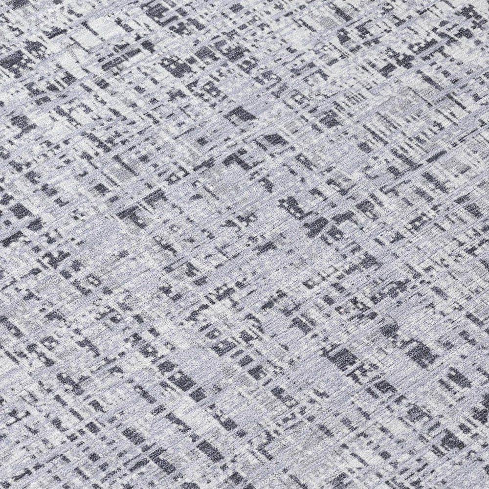 3' X 5' Ivory And Gray Abstract Washable Indoor Outdoor Area Rug HomeRoots