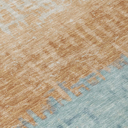 3' X 5' Graphite And Gray Striped Washable Indoor Outdoor Area Rug HomeRoots