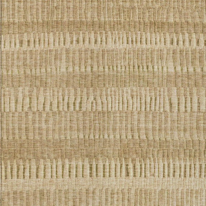 3' X 5' Copper And Orange Striped Washable Indoor Outdoor Area Rug