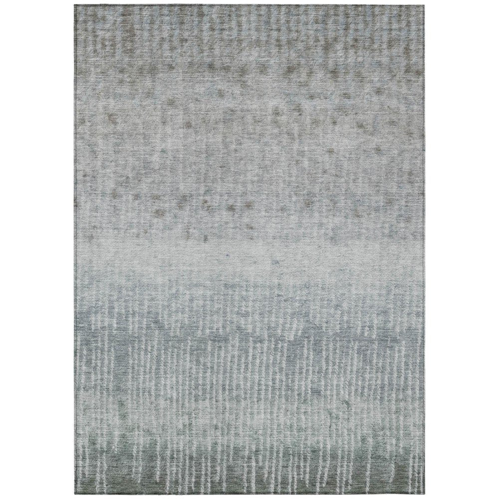 10' X 14' Sage And Green Abstract Washable Indoor Outdoor Area Rug HomeRoots
