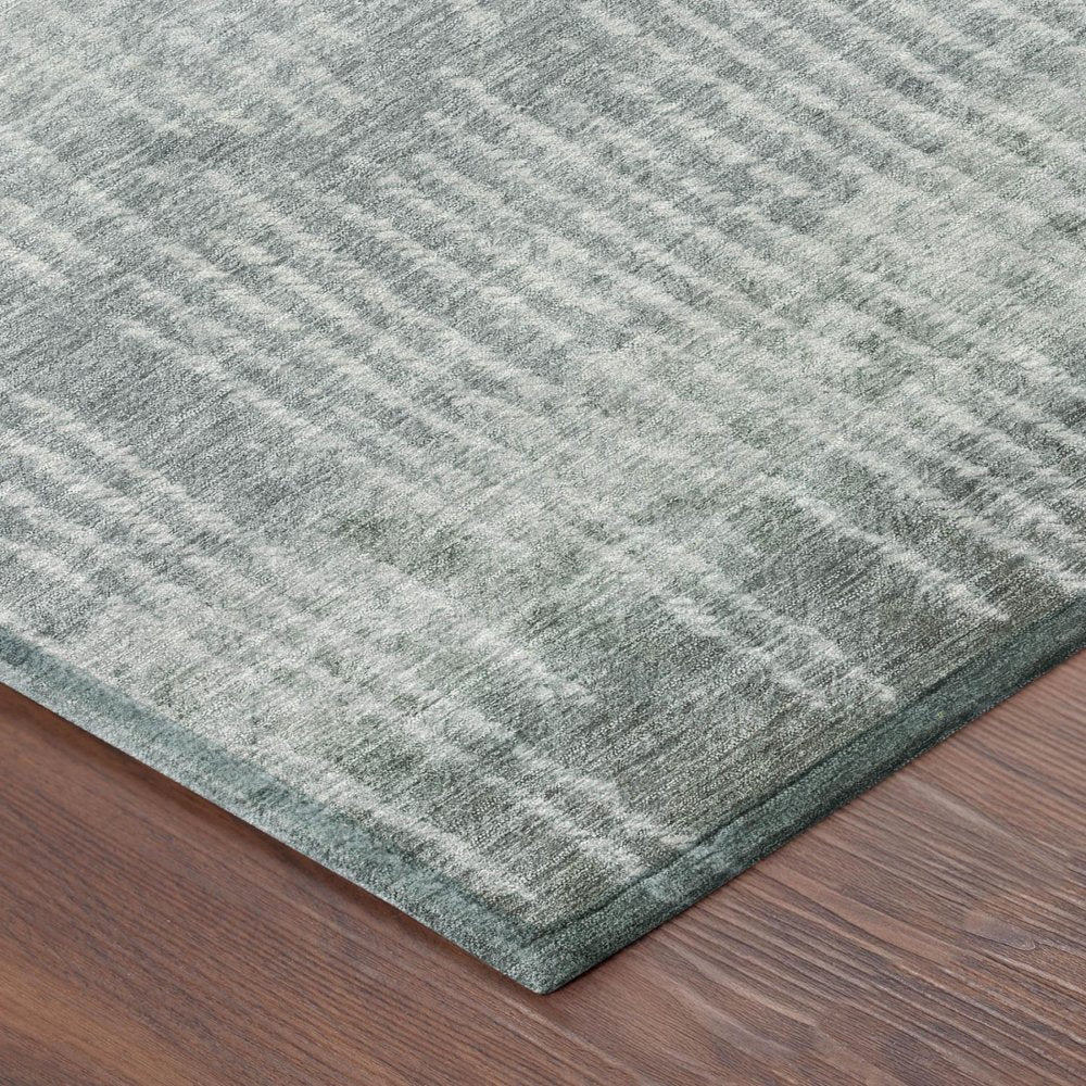 10' X 14' Sage And Green Abstract Washable Indoor Outdoor Area Rug HomeRoots